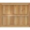 Ekena Millwork Framed Board-n-Batten Shutters, Rough Sawn Western Red Cedar, 26 7/8W x 22H, PR RBF06S26X022RWR - alternate 5